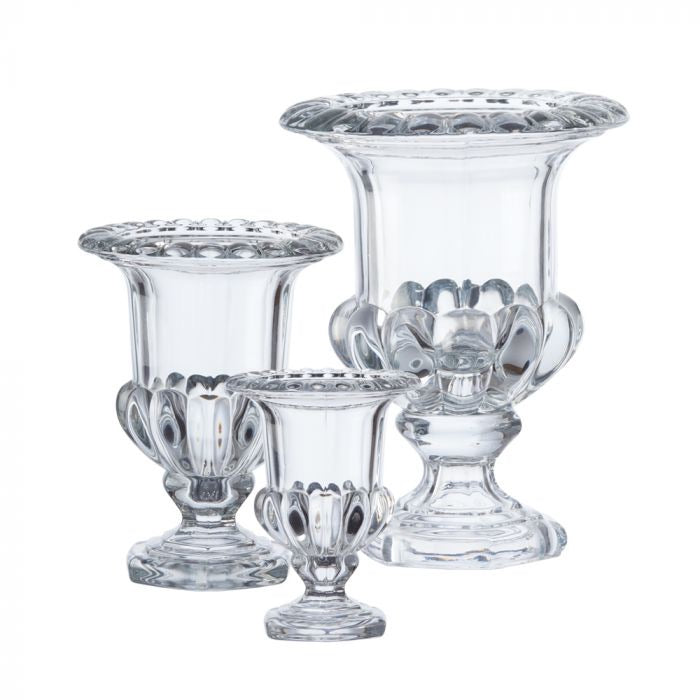 Large Neoclassical Glass Urn