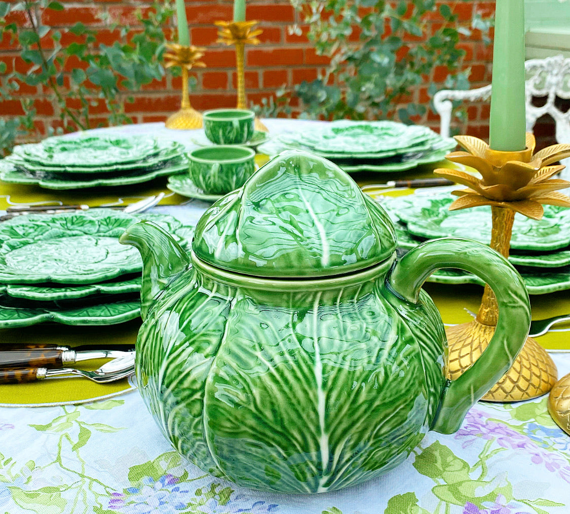 Cabbage Leaf Teapot