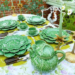 Cabbage Leaf Tea Set