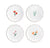 Wild Flower Plates (Set of 4)