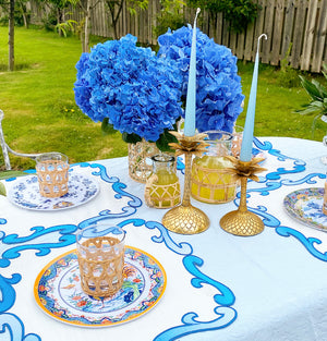 Ester & Eric Powder Blue Candles (Set of 4)