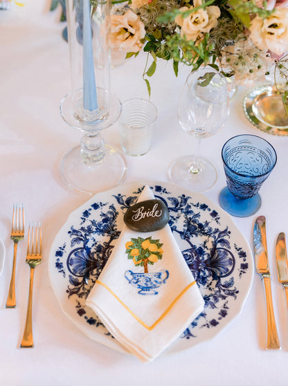 Lemon Tree Dinner Napkins (Set of 4)