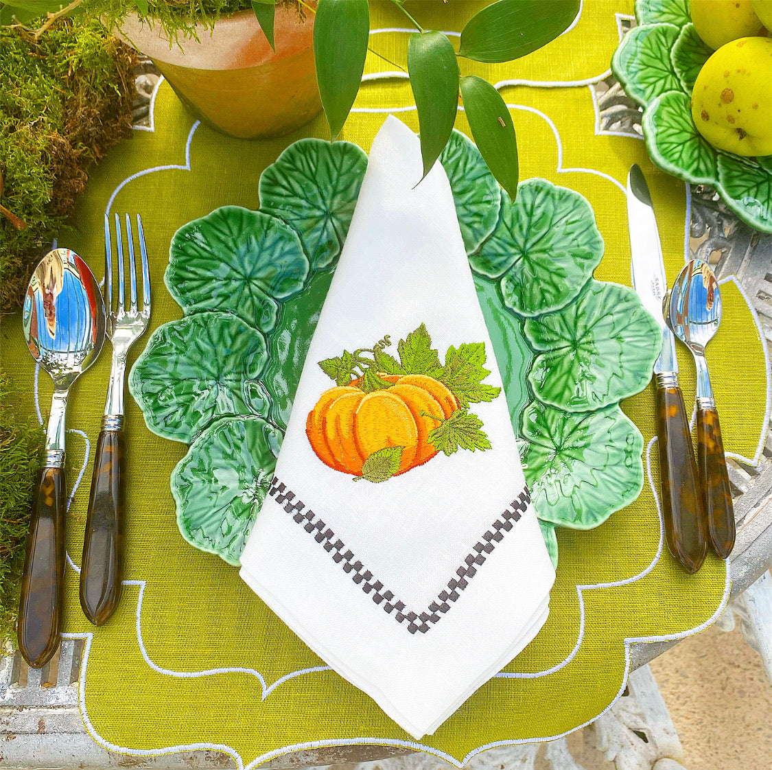Pumpkin Patch Dinner Napkin