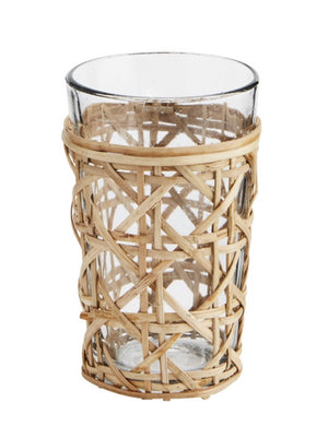 Bamboo Weave Water Glasses (Set of 6)