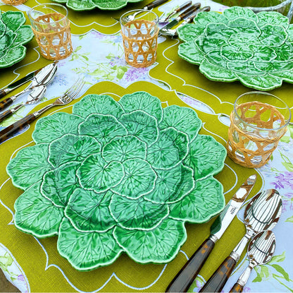 Geranium Leaf Charger Plate